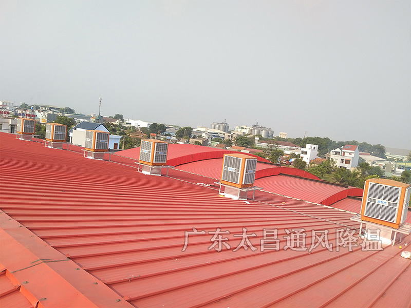 机加工车间通风降温工程案例