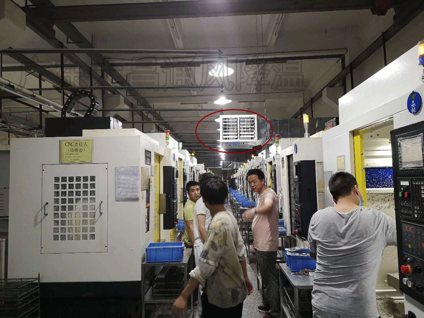 广东东箭安装环保空调案例