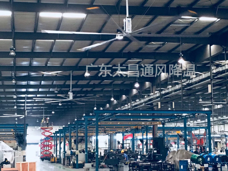 工业大风扇为各种场合解决通风降温