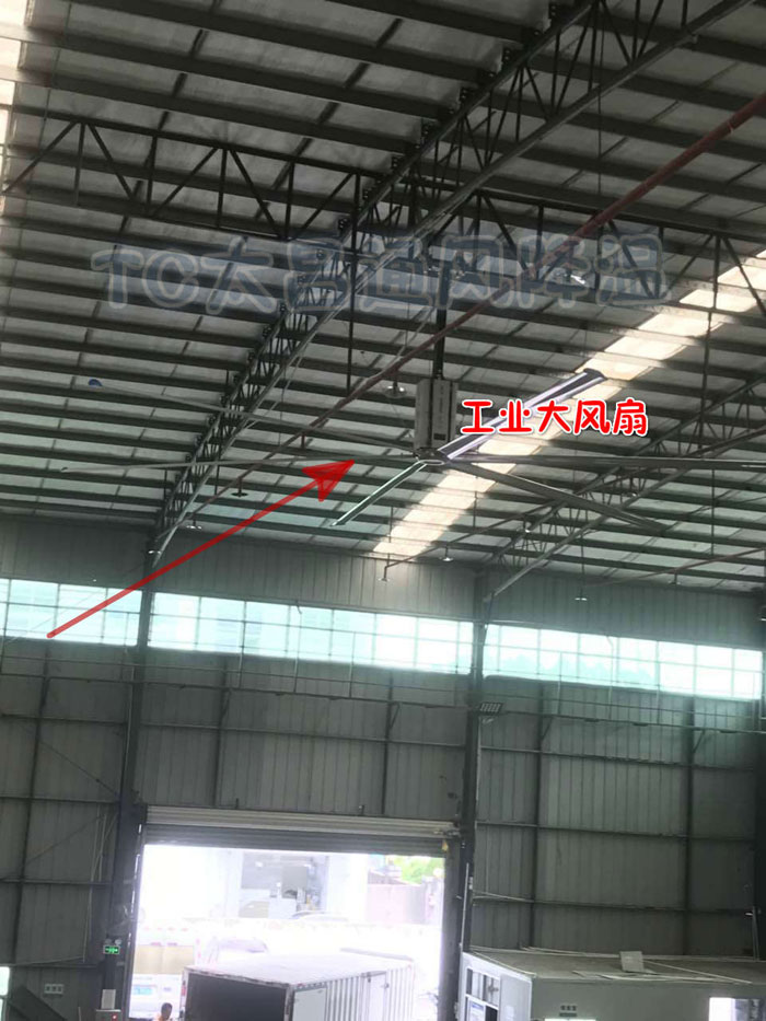 通风降温方案-工业大风扇